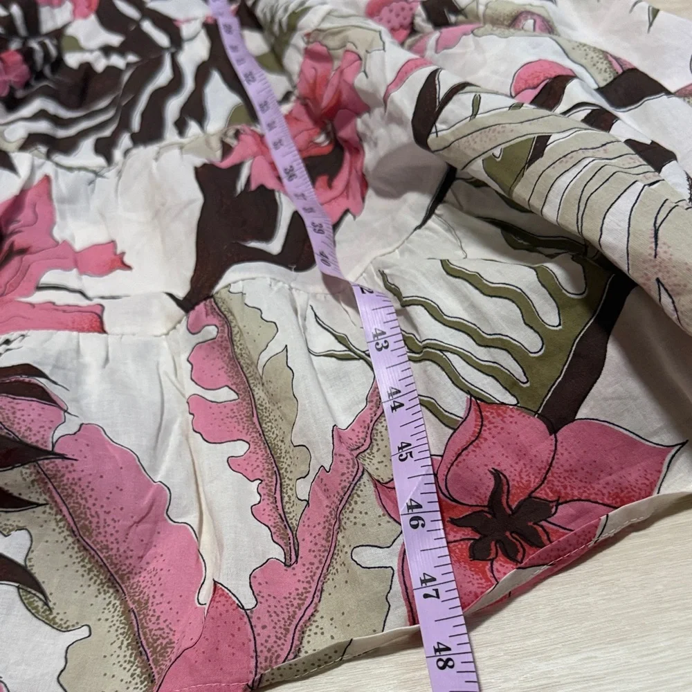 H&M Floral Dress with Pink and Brown Accents - Picture 6 of 7